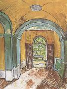 Vincent Van Gogh The Entrance Hall of Saint-Paul Hospital (nn04) France oil painting reproduction